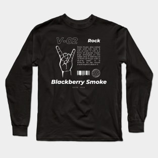 V02 Style Blackberry Smoke Vintage Long Sleeve T-Shirt